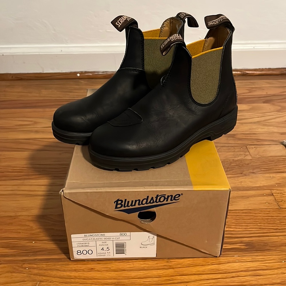 Blundstone Ducati boots